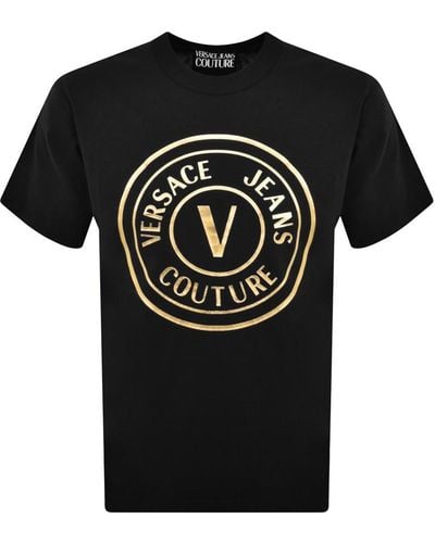 Versace T-shirts And Polos - Black