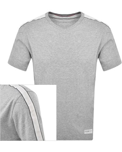 Tommy Hilfiger Logo T Shirt - Grey
