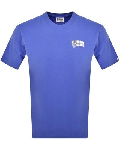 BBCICECREAM Arch Logo T Shirt Violet - Blue