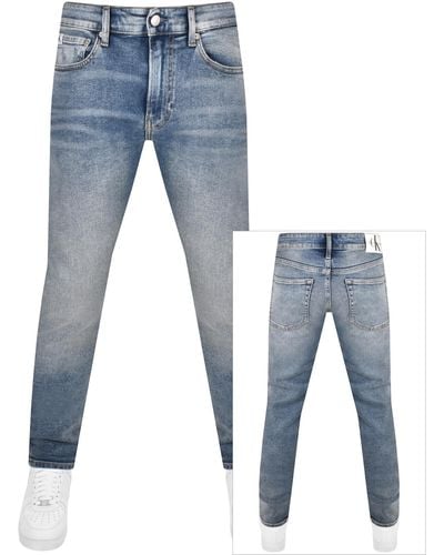 Calvin Klein Jeans Slim Tapered Jeans - Blue