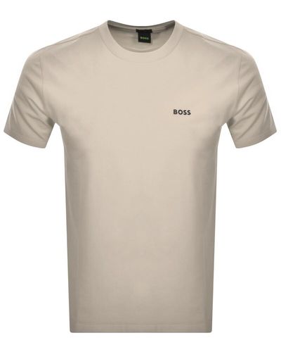 BOSS Boss Tee T Shirt - Natural