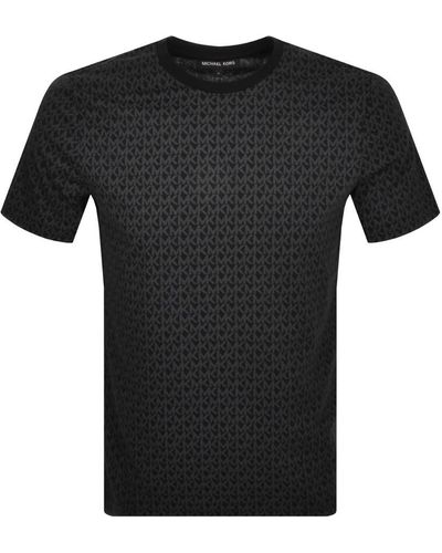 Michael Kors Logo T Shirt - Black