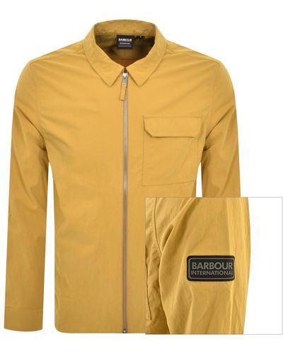Barbour Dome Overshirt - Yellow