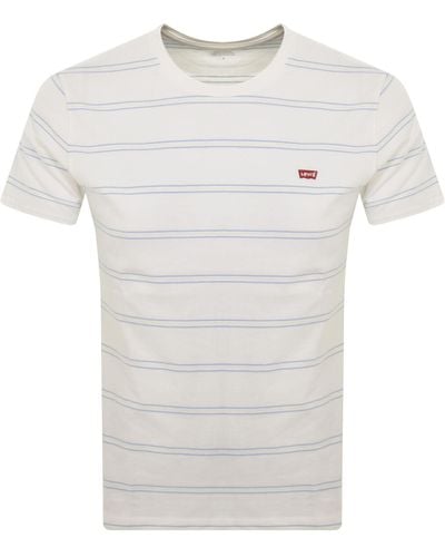 Levi's Original Housemark Logo T Shirt Off - White