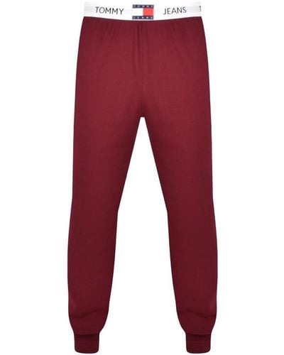 Tommy Hilfiger Rib Loungewear sweatpants - Red