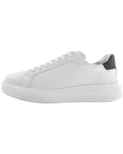 Calvin Klein Low Top Trainers - White