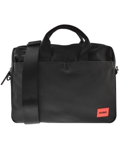 HUGO Ethon Briefcase Bag - Black