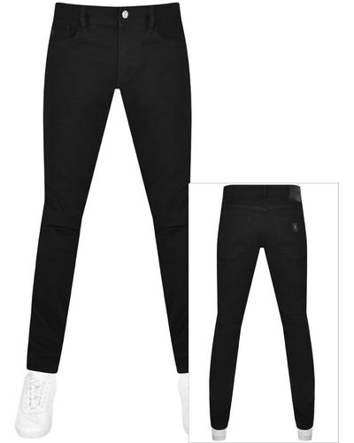 Armani Exchange J14 Skinny Fit Jeans - Black
