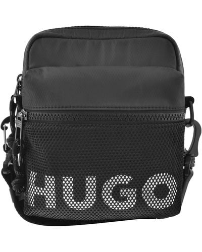 HUGO Hans Zip Bag - Black