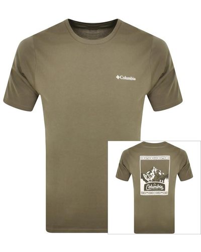 Green Columbia T-shirts for Men | Lyst