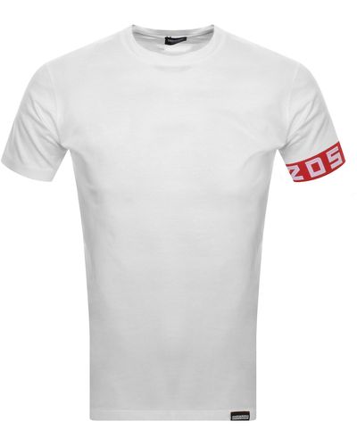 DSquared² Band T Shirt - White