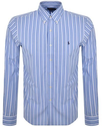 Ralph Lauren Long Sleeve Shirt - Blue
