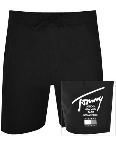 Tommy Hilfiger Modern Beach Shorts - Black