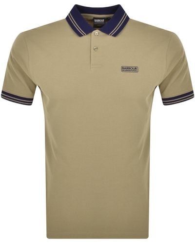 Barbour Tracker Polo T Shirt - Green