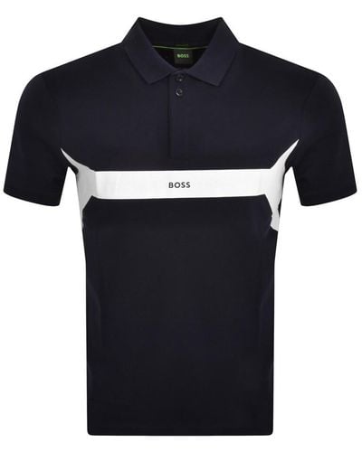 BOSS Boss Paddy 2 Polo T Shirt - Blue