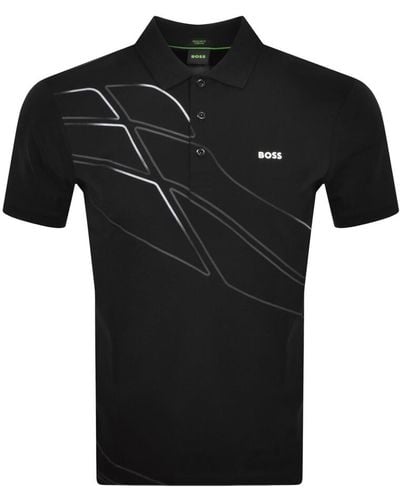 BOSS Boss Paddy Polo 3 T Shirt - Black