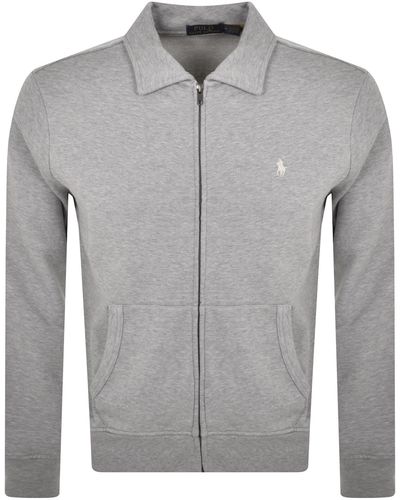 Ralph Lauren Full Zip Sweatshirt - Grey