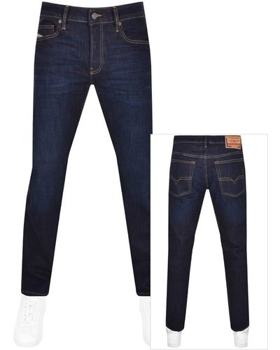 DIESEL D Mihtry Dark Wash Jeans - Blue