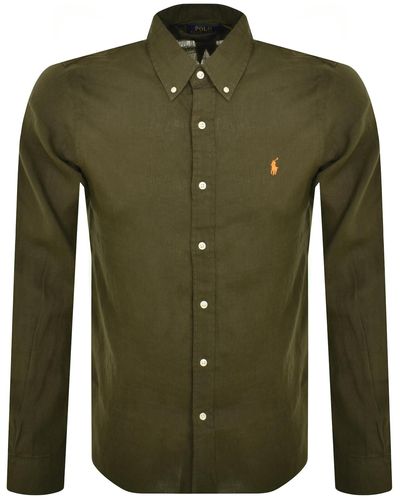 Ralph Lauren Long Sleeve Shirt - Green