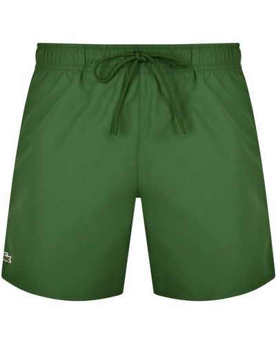 Lacoste Core Essentials Swim Shorts - Green