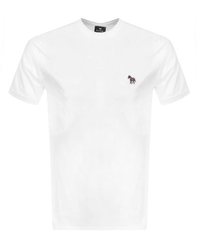 Paul Smith Regular Fit T Shirt - White