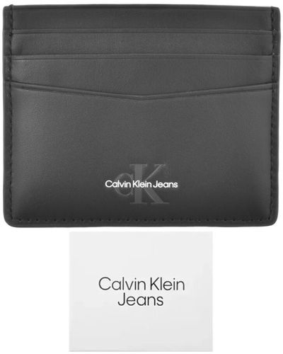 Calvin Klein Jeans Card Holder - Black