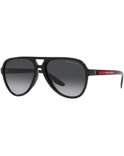 Prada Linea Rossa Linea Rossa Sunglasses - Black