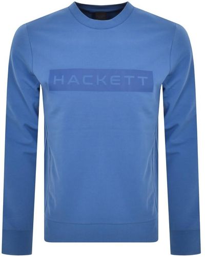 Hackett Heritage Crew Neck Sweatshirt - Blue