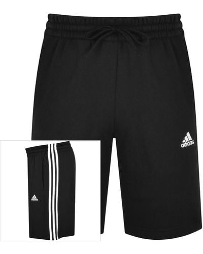 adidas Originals Adidas Sportswear 3 Stripe Shorts - Black