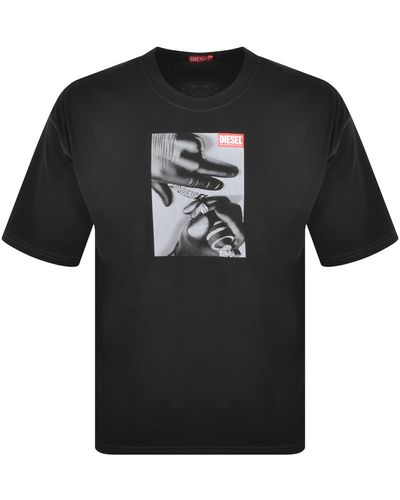 DIESEL T Boxt K4 T Shirt - Black