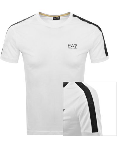 EA7 Emporio Armani Logo T Shirt - White