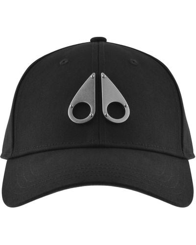 Moose Knuckles Logo Icon Cap - Black