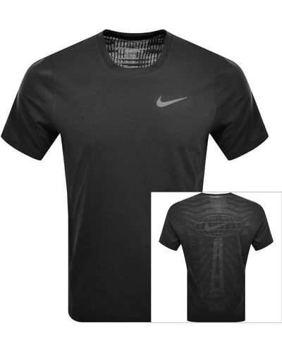 Nike Training Burnout Logo T Shirt - Black