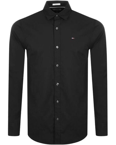 Tommy Hilfiger Long Sleeved Shirt - Black