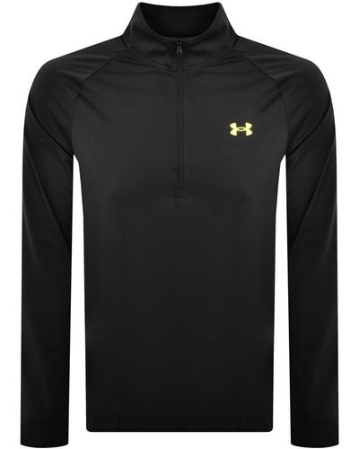 Under Armour Tech Half Zip Sweatshirt - Black