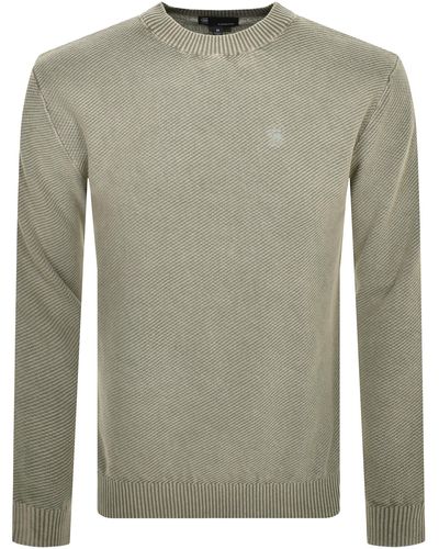 G-Star RAW Raw Moss R Knit Jumper - Grey