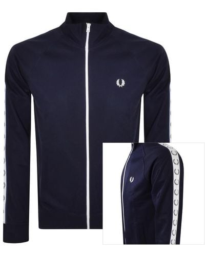 Fred Perry Full Zip Track Top - Blue