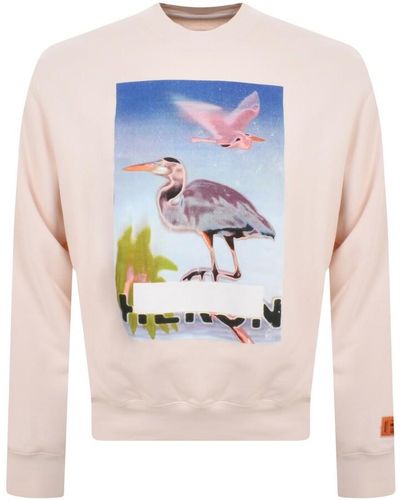 Heron Preston Heron Censored Sweatshirt - Pink