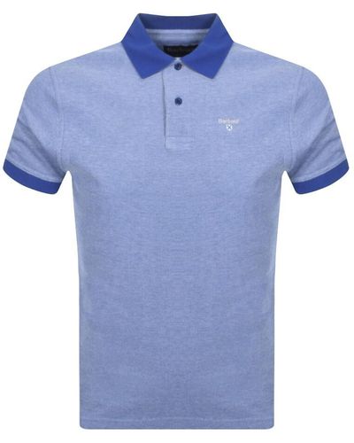 Barbour Sports Polo T Shirt - Blue