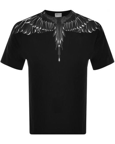 Marcelo Burlon Icon Wings T Shirt - Black