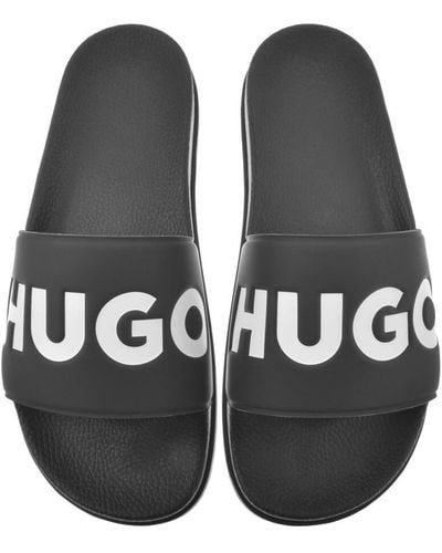 HUGO Match Sliders - Black