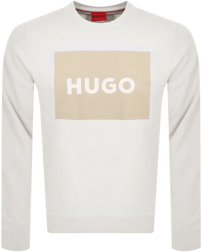 HUGO Duragol 222 Sweatshirt - White