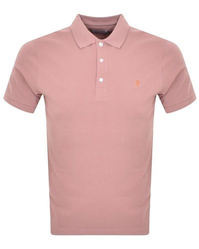 Farah Blanes Polo T Shirt - Pink