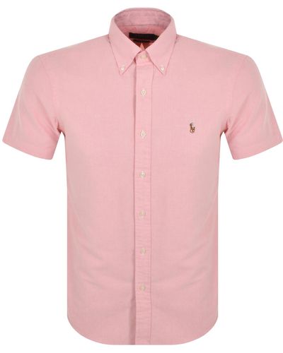 Ralph Lauren Short Sleeve Shirt - Pink