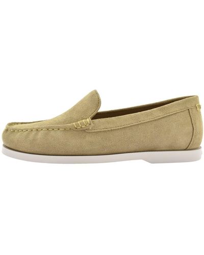 Ralph Lauren Merton Loafer Shoes - Natural