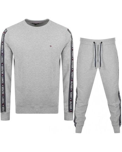 Tommy Hilfiger Loungewear Tracksuit - Grey