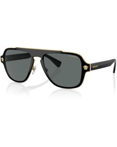 Versace Versace 0ve2199 Medusa Sunglasses - Black