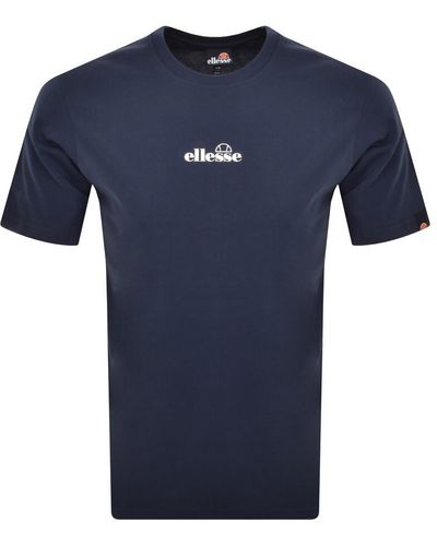 Ellesse Ollio Logo T Shirt - Blue