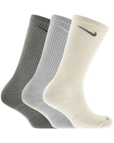 Nike Training Three Pack Socks - Grey