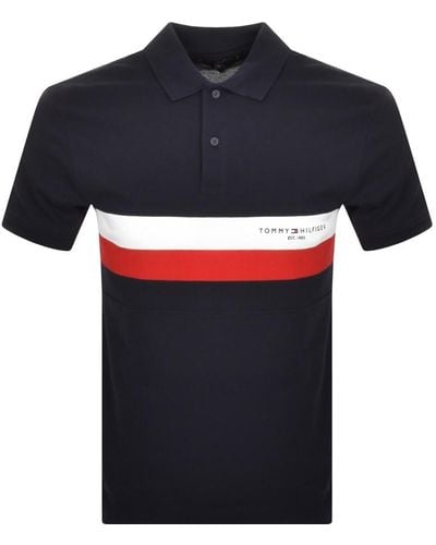 Tommy Hilfiger Logo Polo Shirts for Men - Up to 68% off | Lyst | Poloshirts